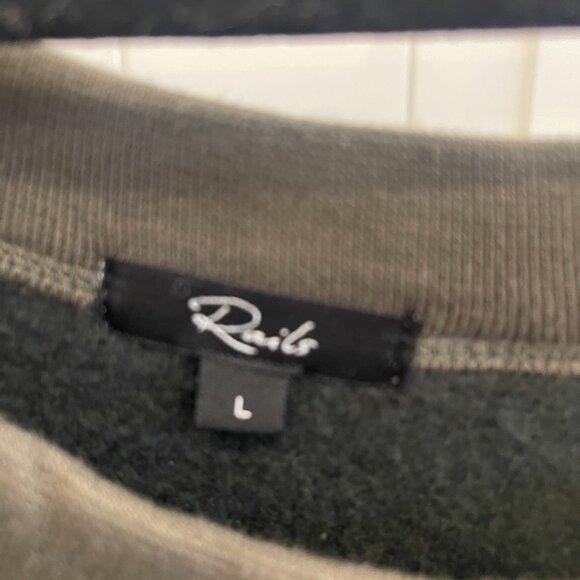 Rails One Shoulder Sweatshirt - Picture 4 of 5